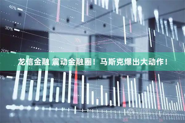 龙信金融 震动金融圈！马斯克爆出大动作！