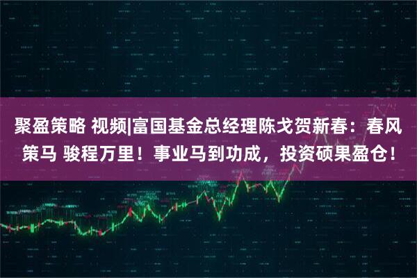 聚盈策略 视频|富国基金总经理陈戈贺新春：春风策马 骏程万里！事业马到功成，投资硕果盈仓！