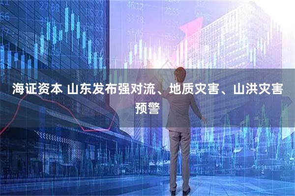 海证资本 山东发布强对流、地质灾害、山洪灾害预警
